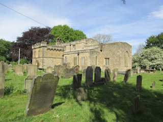 photo of St Helen's Church burial ground